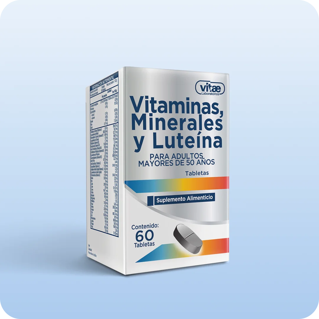 Vitaminas, Minerales y Luteina